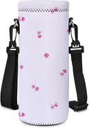 AUPET Water Bottle Bag Carrier,24oz/32oz Insulated Neoprene bottle Sling Holder Case Pouch Cover for 1000ML/750ML Bottles with Shoulder Strap for walking by TinyTreasures Baby Boutique