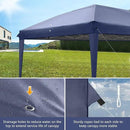 Outvita 10x20ft Pop Up Canopy Tent, Outdoor Instant Shelter Folding Canopy with Carry Bag for Commercial Events, Party, Backyard BBQ, Camping Blue by GreenHaven Gardens