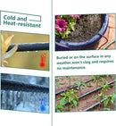 1/4 inch Blank Distribution Tubing Drip Irrigation Hose,100ft Soft Watering Tube for Small Lawn Garden Irrigation System by GreenHaven Gardens