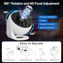 Planetarium Projector Pro for Bedroom, 13 in 1 Star Projector Galaxy Light, Ceiling Night Light Milky Way Mood Lighting with Timer, LED Space Galaxy Lamp Bedroom Room Decor for Adults Kids - White by TinyTreasures Baby Boutique