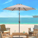 9ft Outdoor Patio Umbrella - Table Umbrella Waterprool UV Protection, Sombrillas de Patio with Push Button Tilt&Crank, Sun Umbrella for Pool, Porch, Garden, Deck, Backyard(Taupe) by GreenHaven Gardens