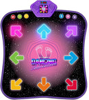 Flooyes Dance Mat Toys for 3-12 Year Old Kids, Electronic Dance Pad with Light-up 8-Button Wireless Bluetooth, Music Dance with 5 Game Modes, Birthday Toys Gifts for 3 4 5 6 7 8 9 10+ Year Old Girls by TinyTreasures Baby Boutique