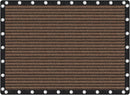VICLLAX Shade Fabric Sun Shade Cloth Privacy Screen with Grommets for Patio Garden Pergola Cover Canopy 10x14 FT, Mocha by GreenHaven Gardens