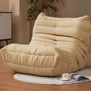 Bean Bag Chairs for Adults Giant Bean Bag Chair Memory Foam BeanBag Chair Big Bean Bag Sofa with Filler Faux Fur Fireside Beanbags Lazy Sofa for Living Room Bedroom Dorm Office (Khaki Teddy) by CozyNest Decor