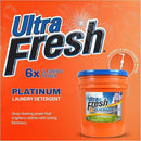 Ultra Fresh 5 Gallon Liquid Laundry Detergent Washing Soap for All Machine Types, 6X Platinum, Up to 640 Loads, Fresh Breeze by CozyNest Decor