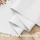 H.VERSAILTEX White Curtains for Bedroom Thermal Insulated Curtains & Drapes Living Room 108 inches Long for Patio Glass Door Window Treatment Extra Long Panels Drapes 2 Panels, Pure White by CozyNest Decor