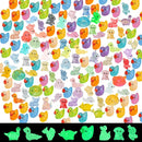 150 pcs Luminous Mini Resin Animal, Resin Ducks Figurines Glow in The Dark for Fairy Garden Accessories Miniature Figurines Aquarium Potted Decor - 11 Styles by GreenHaven Gardens
