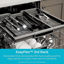 Kenmore 18" Built-in Stainless Steel Tub Dishwasher EasyFlex 3rd, SmartWash, UltraWash Plus, TurboDry, MoreSpace Adjustable Rack, Energy Star Certified, White by TinyTreasures Baby Boutique