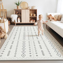 Baby Foam Play Mat, PIGLOG 72x48 Baby Crawling Mat, Floor Mats for Kids for Baby with Interlocking Floor Tiles, Toddler Play Mat for Indoor and Outdoor, Easy to Clean Playroom Floor Mat, Bohemia by TinyTreasures Baby Boutique