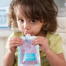 Infantino Reusable Squeeze Pouches for Homemade Baby Food, 3.5 oz, Pack of 25 - BPA, PVC, and Phthalate-Free, Freezer-Safe, with Clear Window and Labeling Space by TinyTreasures Baby Boutique