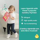 Binibi Spanish Musical Book for Babies & Toddlers 1-3 Los Pollitos Dicen & Other Nursery Rhymes | Spanish Learning for Kids | Bilingual Children's Book | Sound Book | Libro en español para bebés by TinyTreasures Baby Boutique