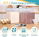 Vtopmart 9.5L Large Food Storage Containers by CozyNest Decor
