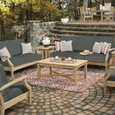 Favoyard Outdoor Deep Seat Cushion Set, 24 x 24 Inch Rainproof & 3-Year Fade Resistant Patio Furniture Cushions, Removable Seat Bottom & Back Cushion covers with Ties for Chair, Sofa, Couch, Dark Grey by GreenHaven Gardens
