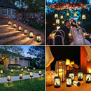 Kyoryuger Solar Lanterns Dog Solar Lights Outdoor Gifts for Women Men Dog Lovers Gifts Decorative Hanging Dog Lanterns with Stake for Yard Lawn Garden Decor Waterproof LED Dog Light by GreenHaven Gardens