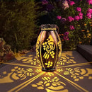pearlstar 2 Pack Cardinal Solar Lanterns Outdoor Hanging Light Waterproof, Birthday Gifts for Women Mom Men,Decorative Metal Solar Lamp for Table Garden Yard Patio Pathway,Copper by GreenHaven Gardens