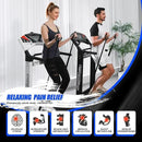 Vibration Platform Workout Machine, Heavy Duty Recovery Whole Body Circulation Vibration Plate 400bl Support for Home Trainer Gym Equipment