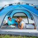 MOON LENCE Instant Pop Up Tent for 3-4 Person - Automatic Portable, Windproof for Camping, Hiking, Mountaineering by TinyTreasures Baby Boutique
