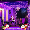 JMEXSUSS 400 LED Halloween Lights, 8 Modes Purple String Lights Indoor,132ft Purple Lights Outdoor Waterproof for Halloween, Christmas,Party,Xmas Tree Lights Decor, EXS-S-0400-R by GreenHaven Gardens