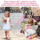 Accmor 3 in1 Toddler Harness Leash with Anti Lost Wrist Link, Harness Leash for Toddlers, Baby Leash, Child Walking Harness Kids Leash Wristband Rope Belt with Lock for Girls to Outdoor Travel (Pink) by TinyTreasures Baby Boutique