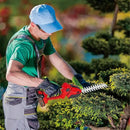 Hedge Trimmer Cordless 2 in 1 Handheld Grass Shears Mini Shrubbery Grass Cutter Electric Brush with Battery and Charger (Mordern) by GreenHaven Gardens