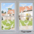 9 Sheets Bird Window Clings, Protect and Save Bird Strikes Window Stickers, Glass Door Stickers Decals, Stop Birds Flying into Windows Accessories Home Decorations by CozyNest Decor
