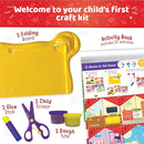 Imagimake My First Craft Kit | 25 Craft Activities in Scissor Skills Activity Book | Toddler Arts and Crafts for Kids Ages 3,4,5,6 | Toddler Girls Toys | Perfect Gifts for 3 Year Old Girl and Boy by TinyTreasures Baby Boutique