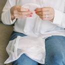 Dr. Brown's Reusable Breast Pads for Breastfeeding, Washable Nursing Pads with Laundry Bag, Day & Night Absorption, 8 Count by TinyTreasures Baby Boutique