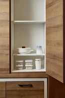 Nxconsu Cabinet Shelf Expandable Organizer Riser Rack for Kitchen Pantry Cupboard Under Sink Countertop Home Organization Extra Storage Space Saver Heavy Duty Metal Edgeless Design White by CozyNest Decor