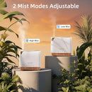 ASAKUKI 700 ml Premium Essential Oil Diffuser, 5 in 1 Ultrasonic Aromatherapy Fragrant Oil Vaporizer Humidifier, Timer and Auto-Off Safety Switch, 7 LED Light Colors by TinyTreasures Baby Boutique