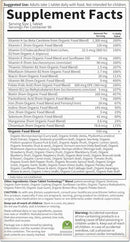 Garden of Life Prenatal Vitamins for Women, Organics Folate for Energy & Healthy Fetal Development, Non-constipating Iron, Vitamin C, B6, B12, D3, Non-GMO, Gluten-Free, Vegan, 90 Day Supply by TinyTreasures Baby Boutique