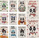 Seasonal Garden Flags Chihuahua Double Sided Flags Set of 11 Holiday Farmhouse Indoor Outdoor Yard Lawn Christmas Gifts Decorations 12.5x18 Inch by GreenHaven Gardens