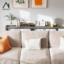 31.5‘’ Console Table, Skinny Entryway Table with Fast-Charging Station, Narrow Long Sofa Table, Behind Slim Couch Table for Entrance, Hallway, Living Room Decor ST-GY80-1 by CozyNest Decor