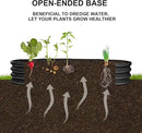Raised Garden Bed Galvanized Planter Box Outdoor, Rot-Resistant Metal Garden Bed Planter for Vegetables Flower Herb (6.5ft, Black) by GreenHaven Gardens