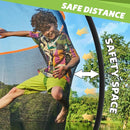 14FT 12FT 10FT 16FT Trampoline with Safety Enclosure, Anti-Rust Coating – ASTM Certified, Heavy-Duty Outdoor Trampoline with Ladder – for Kids & Adults by TinyTreasures Baby Boutique
