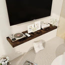 Floating Shelves 48 Inch Long, 12 Inch Deep Floating Shelves for Wall, 48 x 12 Large Wall Shelves for Home Storage & Display, 2" Thicked Floating Shelf for Bedroom, Living Room, Rustic Brown, 1 Pack by CozyNest Decor
