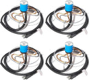 Farm Innovators H-439 1000 Watt Cast Aluminum Submergible Water Tank Deicers with Chew Proof Cords and Self Regulating Thermostats, Silver (4 Pack) by GreenHaven Gardens