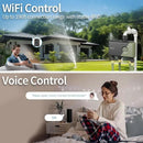 Diivoo WiFi Water Timer 4 Outlets, Smart Sprinkler/Hose/Tap Timer Compatible with Alexa & 24 Irrigation Plans & Rain Delay, Garden Watering Systems Controller with 2 Watering Modes for Lawn Yard by GreenHaven Gardens