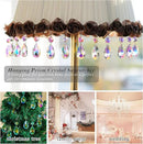 20Pcs Chandelier Crystals,38mm Colorful Teardrop Crystal Chandelier Pendants Parts Beads,Hanging Crystals for Chandeliers by GreenHaven Gardens