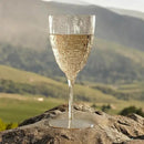 Oojami Elegant Plastic Champagne Flutes - 32 PCS, 7.8oz Disposable & Reusable Wine Glasses - Perfect for Home, Parties, Weddings, Birthdays & Celebrations (32, Gold Glitter) by CozyNest Decor