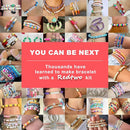 Redtwo 18000 Pcs Clay Beads Bracelet Making Kit, 4 Boxes 64 Colors Flat Polymer Heishi Jewelry with Gift Pack, Friendship Bracelet for Girls Ages 8-12 by TinyTreasures Baby Boutique