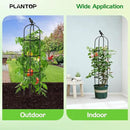2 Pack Garden Obelisk Trellis for Climbing Plants Outdoor, 6.6FT Tall Rustproof Plant Trellis Climbing Plant Support, Garden Tower Trellis for Potted Plant Flowers Vegetable Vine Indoor by GreenHaven Gardens