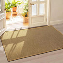 LEKEEPGO Door Mat 36"x59", Non Slip Door Mat Indoor Entrance, Rubber Backing Front Indoor Door mat Washable Absorbent Low-Profile Entryway Entry Resist Dirt Inside Door Mats, Light Brown by CozyNest Decor