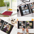 Zesthouse Photo Album Self Adhesive Pages, 60 Pages Magnetic Scrapbook Albums with Sticky Page,Photos Album Holds 8x10 & 5X7 & 4x6 & 6x8 & 3x5, Large Picture Book Ideal for Family,Wedding,Baby by TinyTreasures Baby Boutique
