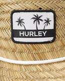 Hurley Women's Straw Hats - Real Straw Hat Medium Brim and Adjustable Chin Strap by GreenHaven Gardens