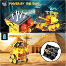 30-in-1 STEM Solar Robot Kit Toys, 243 Pieces Educational Building Science Experiment Kit for Kids Aged 8-12, Birthday Gifts Kids Aged 8 9 10 11 12 13 Years Old(Yellow) by TinyTreasures Baby Boutique