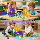 Magnetic Blocks Board Games Chess Set, Magnetic Tiles Building Blocks Kids Classroom Must Haves Montessori Education Sensory Magnet Cubes Toys, Toddler Birthday Gift for 3+ Year Old Boys Girls. by TinyTreasures Baby Boutique