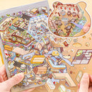 DIY 3D Sticker Scenes, 20 Sets (1500+) Cute Cartoon Stickers. Sticker Therapy. Create Your Own Mini Worlds. Perfect for Party Favors, Birthday Gifts for Adults & Kids by TinyTreasures Baby Boutique