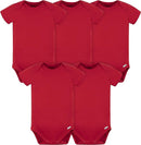 Gerber baby-boys 5 Pack Onesies Multi-packs Bundle Interlock 180 Gsm by TinyTreasures Baby Boutique