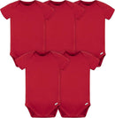 Gerber baby-boys 5 Pack Onesies Multi-packs Bundle Interlock 180 Gsm by TinyTreasures Baby Boutique