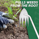 Japanese Weed Puller Tool Garden Tools Hand Weeder Tools - Gardening Hand Tools Weed Remover Tool for Vegetable Gardening Backyard Farm Planting & Weeding Removal Quick Work by GreenHaven Gardens